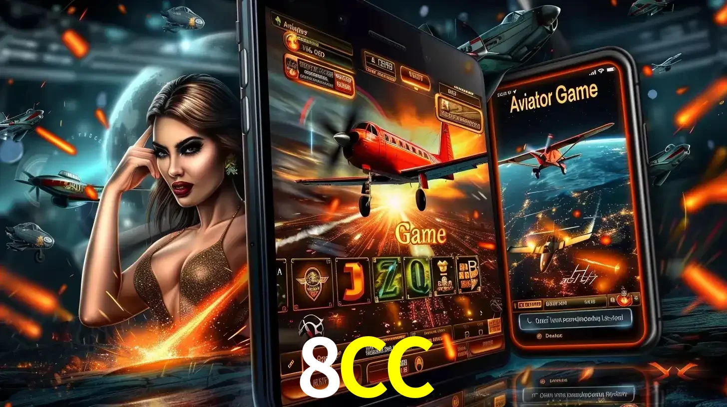 Mulher estilosa cercada por telas que exibem a jogabilidade do Aviator, capturando a intensidade e a estratégia deste popular crash game oferecido pelo 8CC.